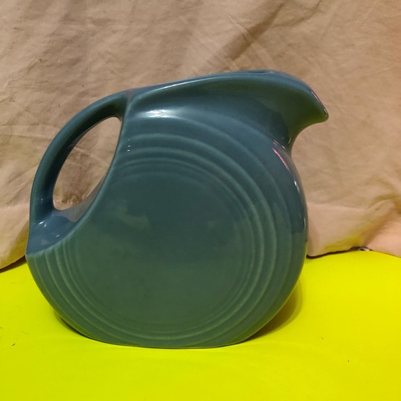 Fiestaware | Dining | Small Fiestaware Teal Pitcher | Poshmark